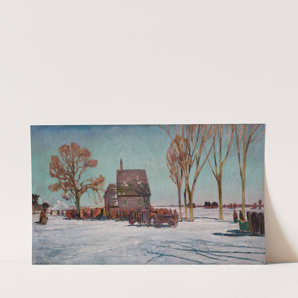 Winter Landscape (1908-1912) by Henryk Szczygliński