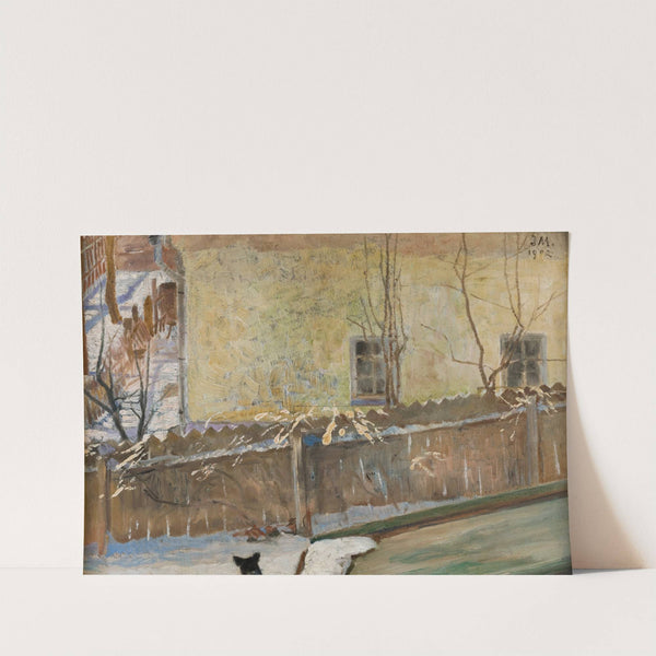 Winter Landscape by Jacek Malczewski