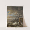 Winter Landscape (1660s) by Jacob van Ruisdael