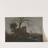 Winter landscape by George Smith