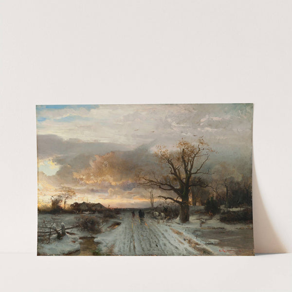 Winter Landscape by Gustaf Rydberg