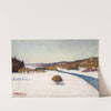 Winter Landscape by Olof Sager-Nelson