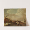 Winter Landscape by Hendrik Willem Schweickhardt