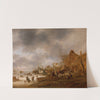 Winter Landscape by Isaac van Ostade