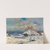 Winter Landscape by Karl Hauptmann