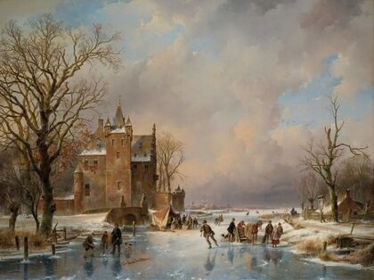 Winter landscape (1844)