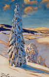Winter landscape (after 1900)