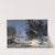 Winter Landscape from Queen Christina&#039;s Road in Djurgården, Stockholm by Charles XV of Sweden