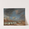 Winter Landscape near a Town with Kolf Players (c. 1658 - c. 1660) by Aert van der Neer