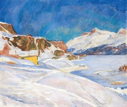 Winter Landscape Near Capolago
