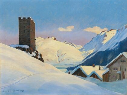 Winter Landscape (Near Hospental)