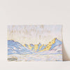 Winter Landscape (Pass Of Bernina) by Peter Robert Berry