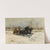 Winter landscape with a Horse Drawn Carriage (1883) by Antoni Piotrowski