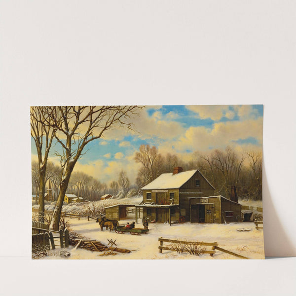 Winter Morning by Robert Melvin Decker