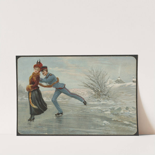 Winter motif by Andreas Bloch