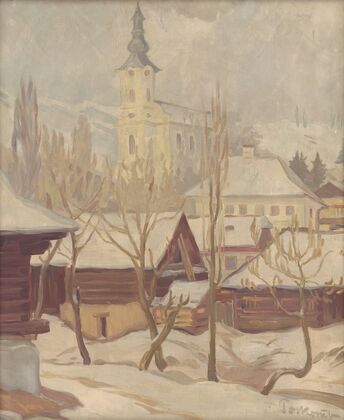 Winter Motif from Heľpa