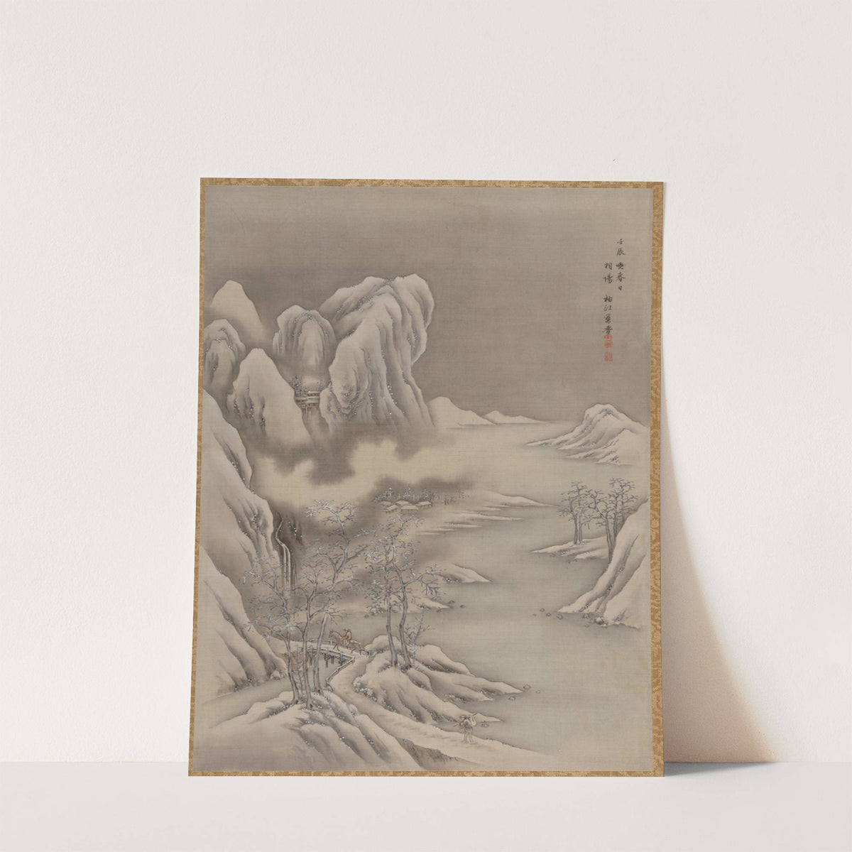Winter Scene (1892) by Seki Shūkō