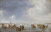 Winter Scene on the Ice