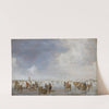 Winter Scene on the Ice by Jan van Goyen