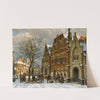 Winter Street Scene, Oudewater by Willem Koekkoek