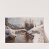 Winter sun in Engadin by Peder Mørk Mønsted