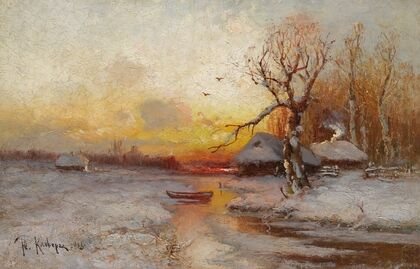 Winter Sunset