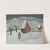 Winterlandschaft mit rotem Haus by Emanuel Schöttli
