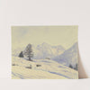 Winterlandschaft, Unterengadin by Jakob Nussbaum