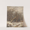 Winterlandschaft (Winterwald) by Remigius Adrianus van Haanen