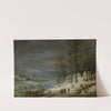 Winterlandschap by Lucas van Uden