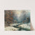 Winterliche Flusslandschaft by Adolf Kaufmann