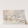 Winterplastiken am Weidezaun by Anton Emanuel Peschka