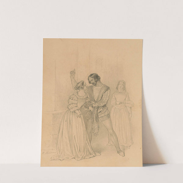 Winter’s tale (1843) by Joseph Kenny Meadows