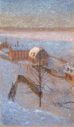 Winterscene, Stockholm