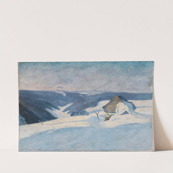 Wintersonne im Hochschwarzwald by Karl Bartels