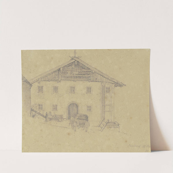 Wirtshaus in Ennsdorf bei Linz by Nikolaus Hoff