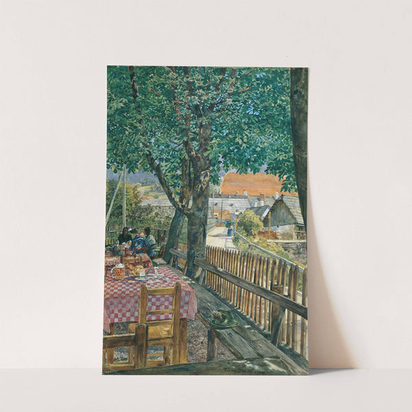 Wirtshausgarten by Rudolf Bernt