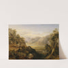 Wiseman&#039;s Ferry in 1838 by Conrad Martens