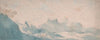 Wispy Cloud Above an Alpine Formation