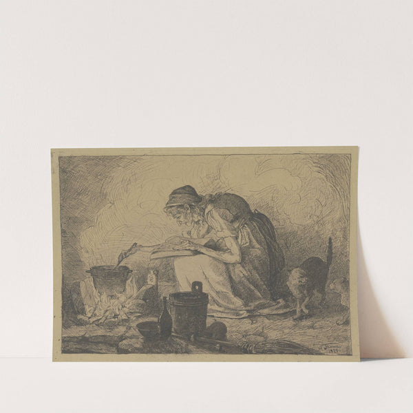 Witches’ kitchen (1870) by Hans Thoma
