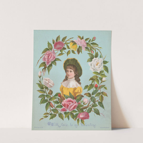 With love, to my valentine (1884) by Obpacher Brothers