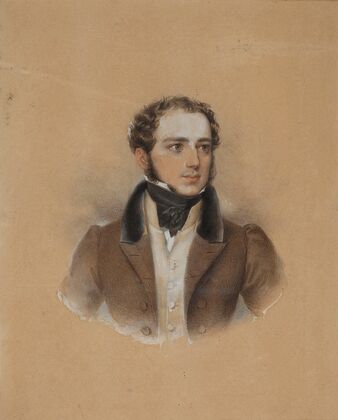 Władysław Sanguszko in his youth (1838)