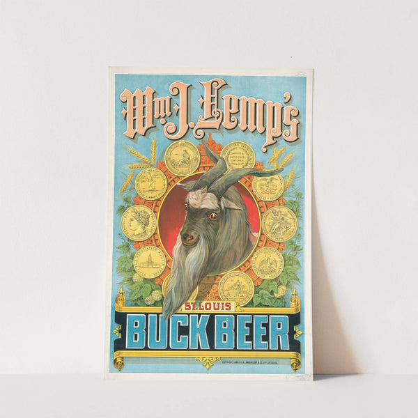 Wm. J. Lemp&#039;s Buck Beer by A. Lambrecht &amp; Co.