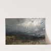 Wolkenverhangene Moorlandschaft im Vorgebirge by Ludwig Willroider