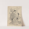 Woman and Maid by Nishikawa Sukenobu
