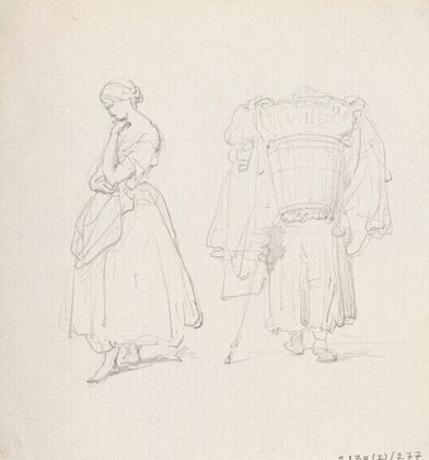 Woman and Travelling Merchant