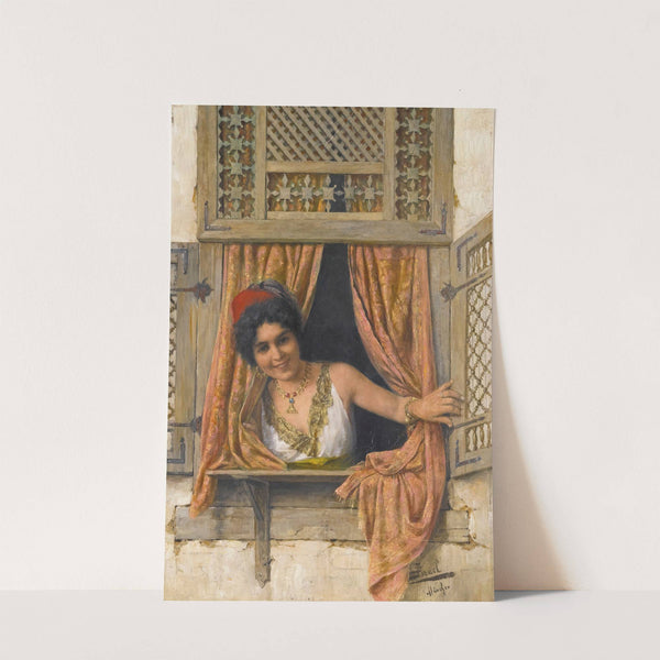Woman At A Window by Daniel Israel