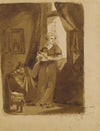 Woman at a Window (from Sketchbook)