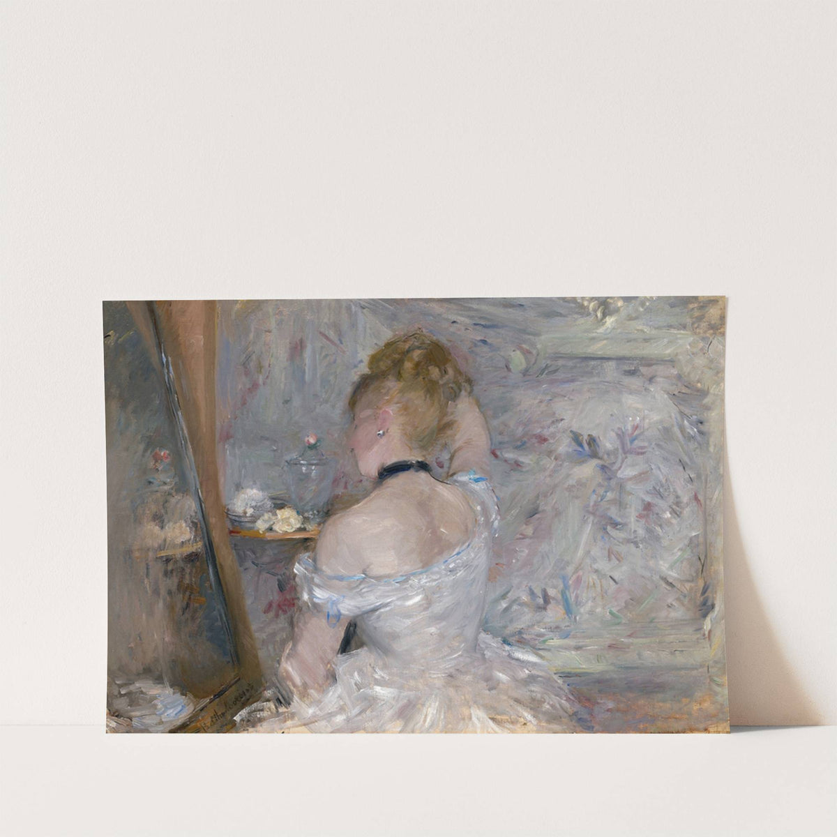 Woman at Her Toilette (1875) by Berthe Morisot