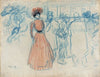 Woman at the Bus Stop